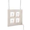 Airam Valkoinen 25x25cm Led Ikkuna -Airam 6435200225887