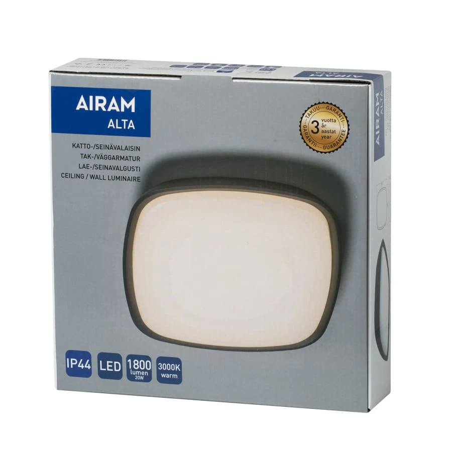 Airam Alta IP44 1800lm Led Plafondi 5 Airam Alta IP44 1800lm Led Plafondi - Image 3