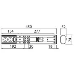Airam Handy IP21 500lm 45cm Led Yleisvalaisin -Airam 6435200258069 2