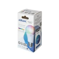 Airam Smart Wifi E27 9W 806lm RGB Led Vakioälylamppu